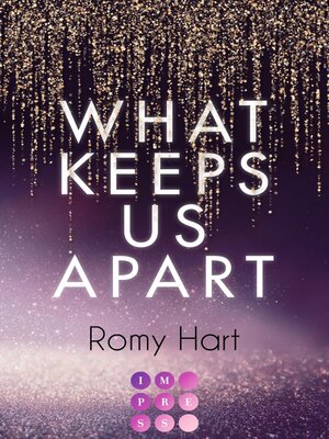 cover image of What Keeps Us Apart (Glitter Love 1)